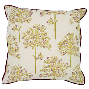 Amersham, Wine - (45cm x 45cm) Cushion